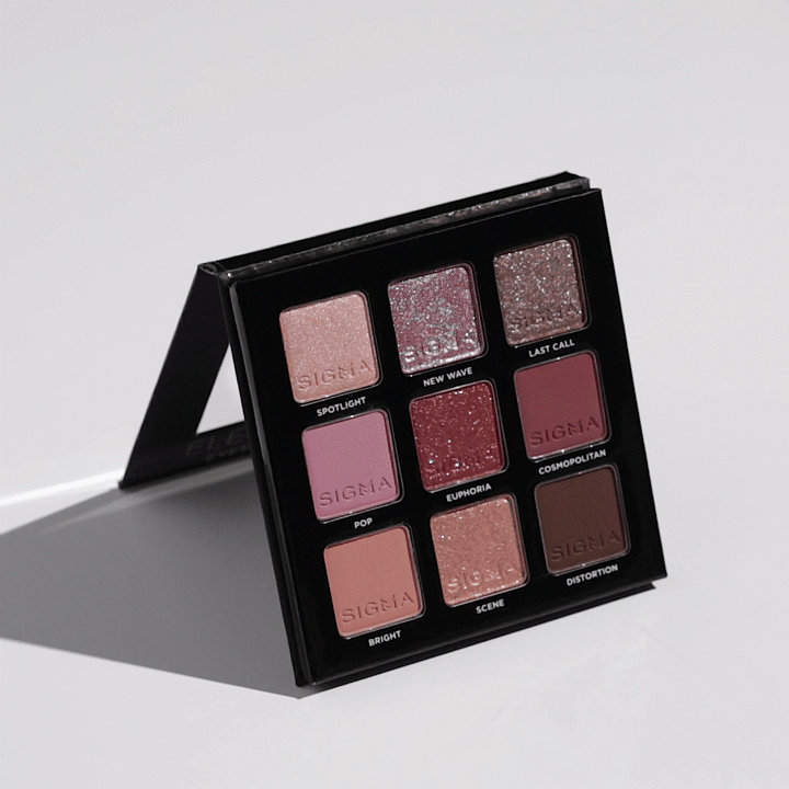 Vibrant Electric Pink Eyeshadow Palette - 12 Highly Pigmented Matte & Shimmer Shades for Bold Eye Makeup | Perfect for Party, Night Out & Special Occasions