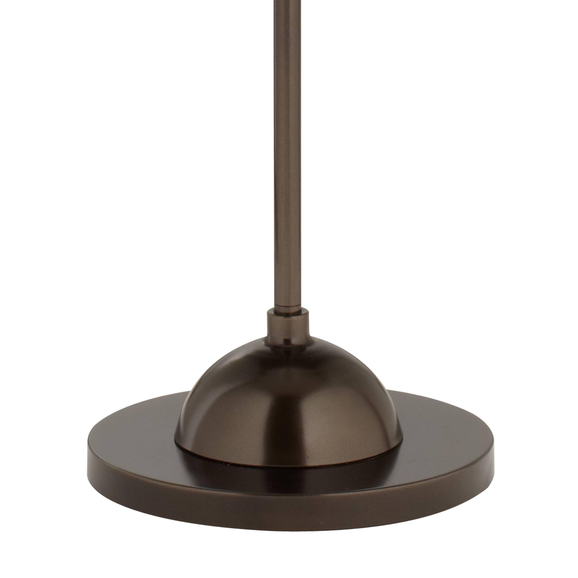 Spring Flowers Bronze Club Floor Lamp with Printed Shade - Elegant Home Decor for Living Room, Bedroom & Office Lighting