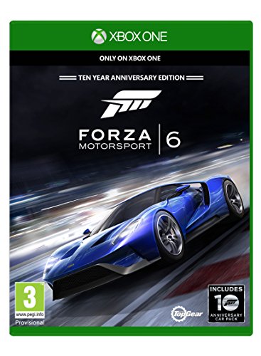 Forza Motorsport 6 - Xbox One Racing Game | Realistic Simulation & 450+ Cars | Perfect for Racing Enthusiasts & Game Night Fun