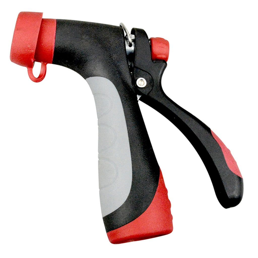Premium Metal Garden Hose Spray Gun with ThermoGuard Grip - Hot Water Rated Up to 160°F - Heavy Duty Outdoor Watering Tool for Lawn, Garden & Car Washing
