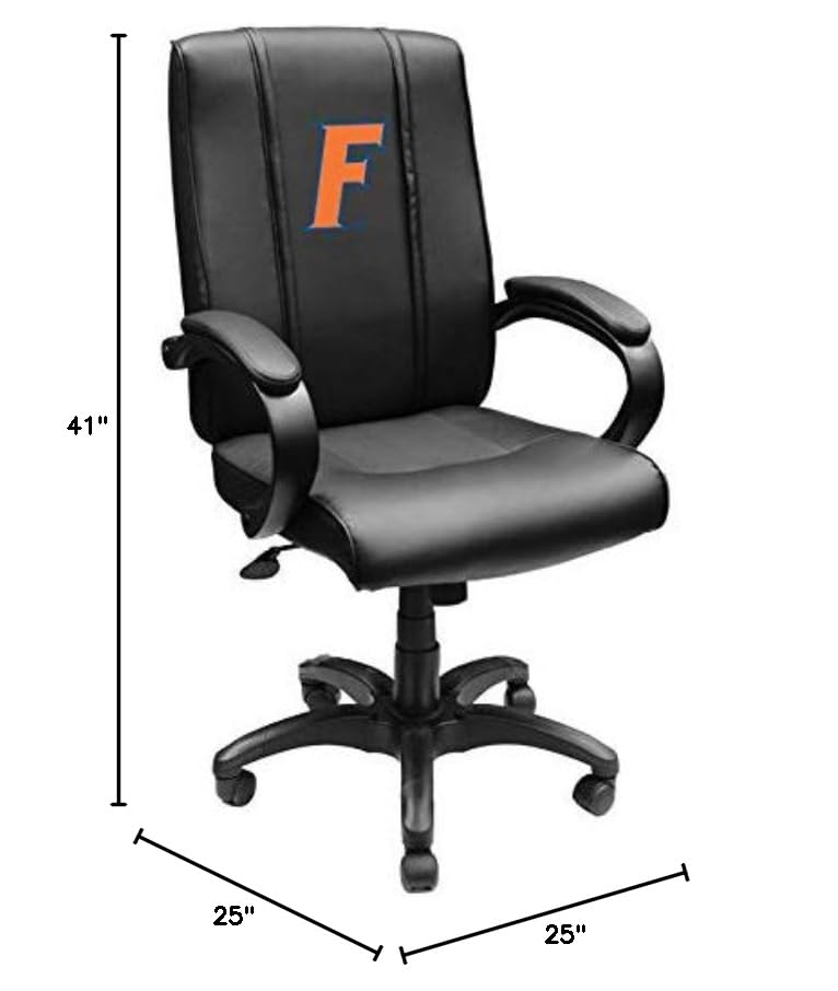 Florida Gators Officially Licensed Office Chair 1000 with Embroidered Letter F Logo - Ergonomic Desk Chair for Home & Office Workspace