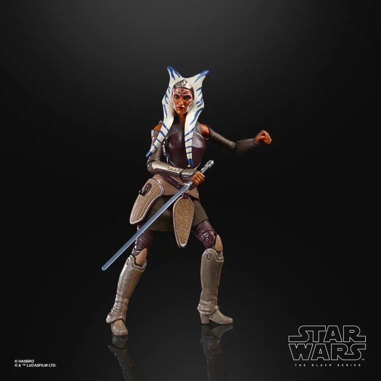 Star Wars The Black Series Ahsoka Tano (Rebels) Action Figure - Premium Collectible Toy for Fans, Gift for Star Wars Enthusiasts | Display, Cosplay, and Role-Playing Scenes