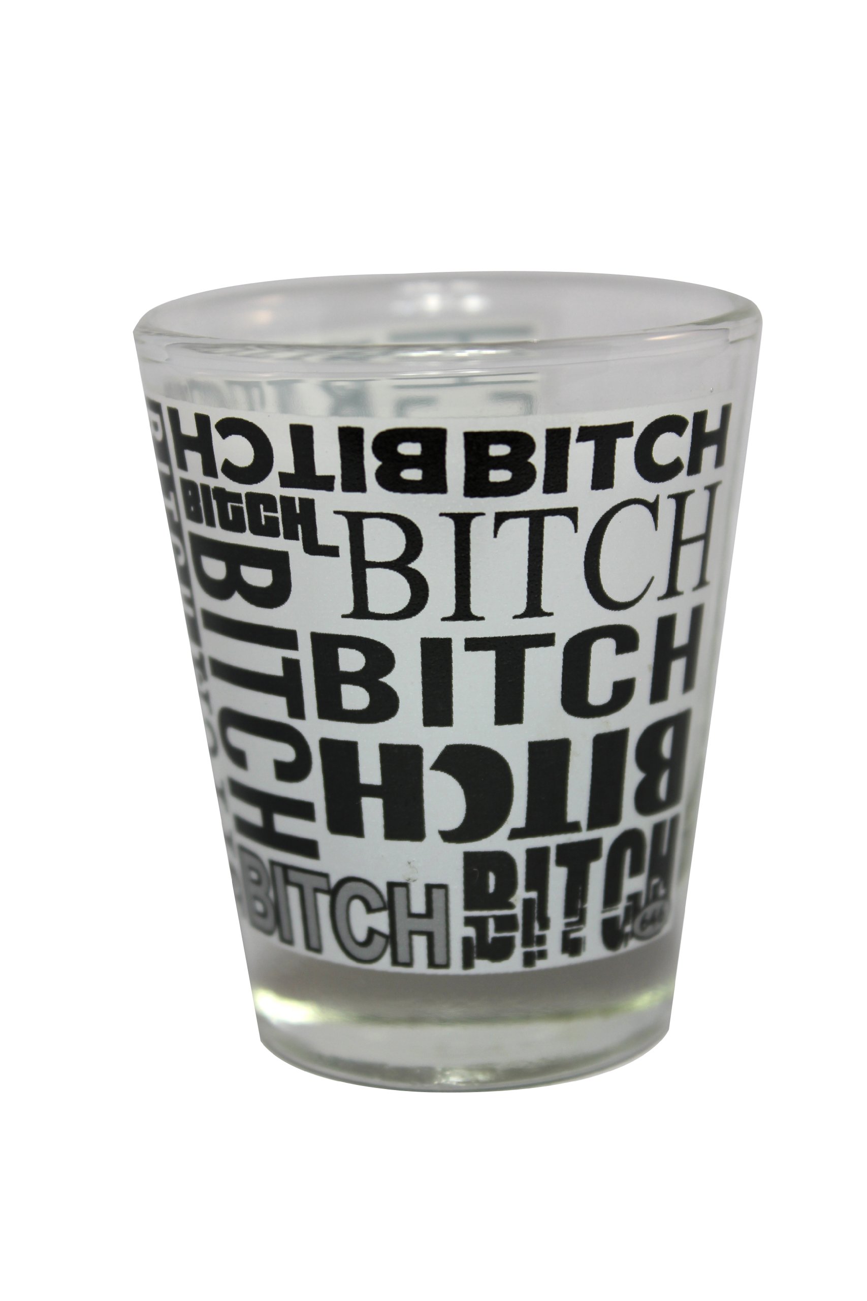 Funny Shot Glass with Bitch Full Wrap Around Printing - Perfect for Parties, Gifts, and Bar Accessories