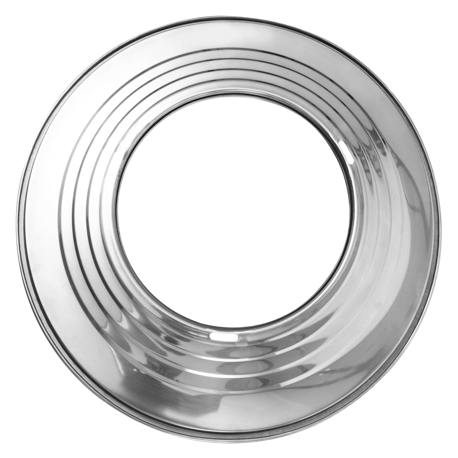Stainless Steel Steamer Plate & Ring Adapter - 12 Inch Round Steaming Rack for Cooker, Food Heating & Veggie Steaming | Perfect for Home Kitchen, Healthy Cooking & Meal Prep
