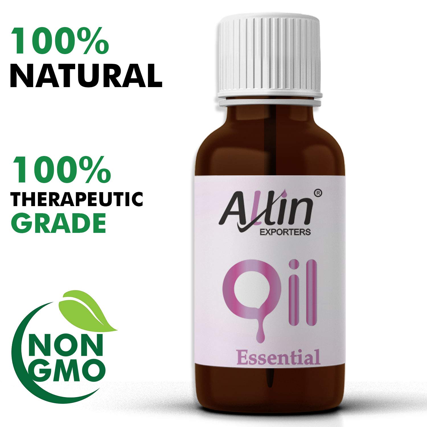 Pure Cedarwood Essential Oil 15ml - 100% Natural & Therapeutic Grade for Aromatherapy, Relaxation & Skin Care | Allin Exporters