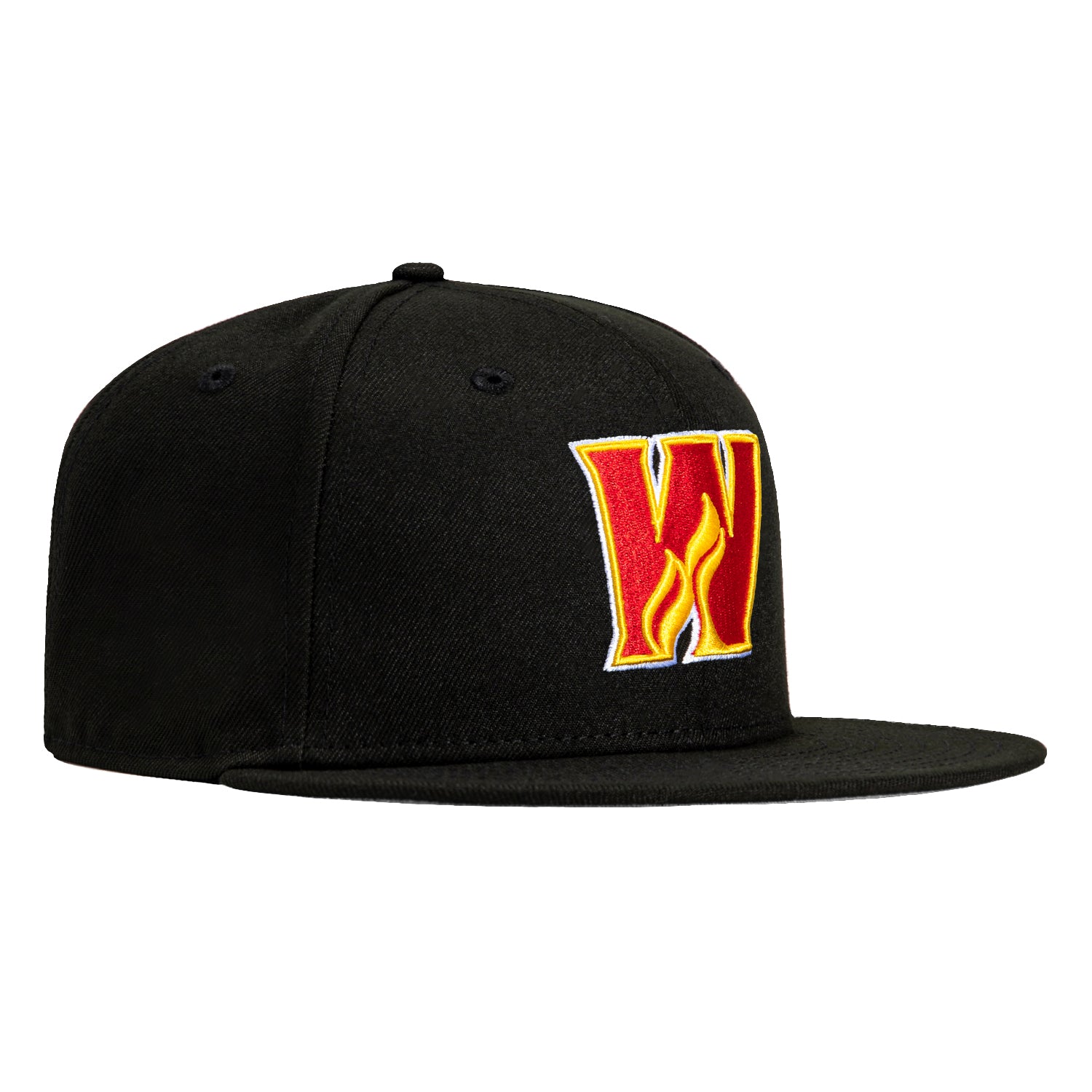New Era 59Fifty Calgary Wranglers Baseball Cap - Black Adjustable Snapback Hat for Men & Women | Perfect for Baseball Games, Outdoor Activities & Streetwear Fashion