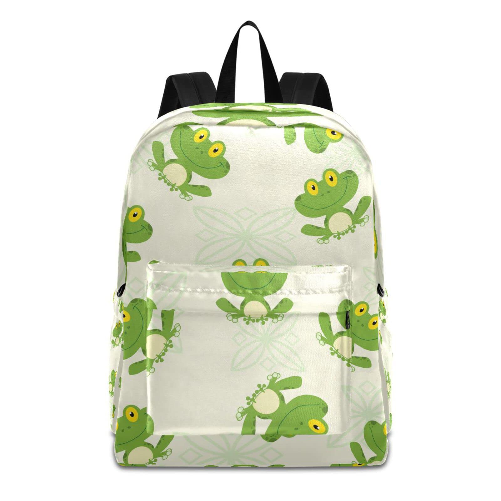 **Happy Frog Lightweight Travel Backpack - Durable Laptop Backpack for College Students & Teens - Perfect for School, Commuting & Travel**    *(Use Cases: Ideal for daily school use, weekend getaways, business trips, and outdoor adventures.)*
