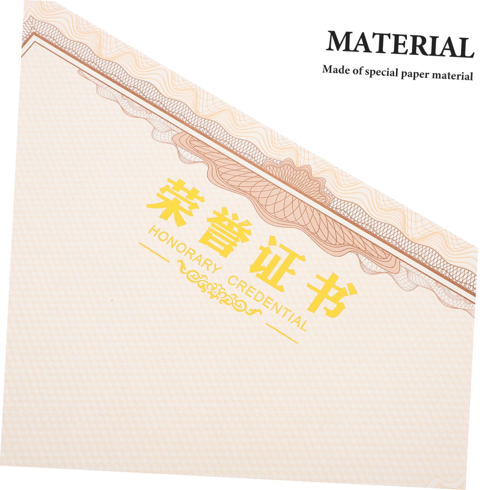 Premium 50 Sheets Certificate Paper - Blank Diploma & Award Printing Paper for Graduation, Business, and Office Stationery | Ideal for Certificates, Diplomas, and Professional Documents
