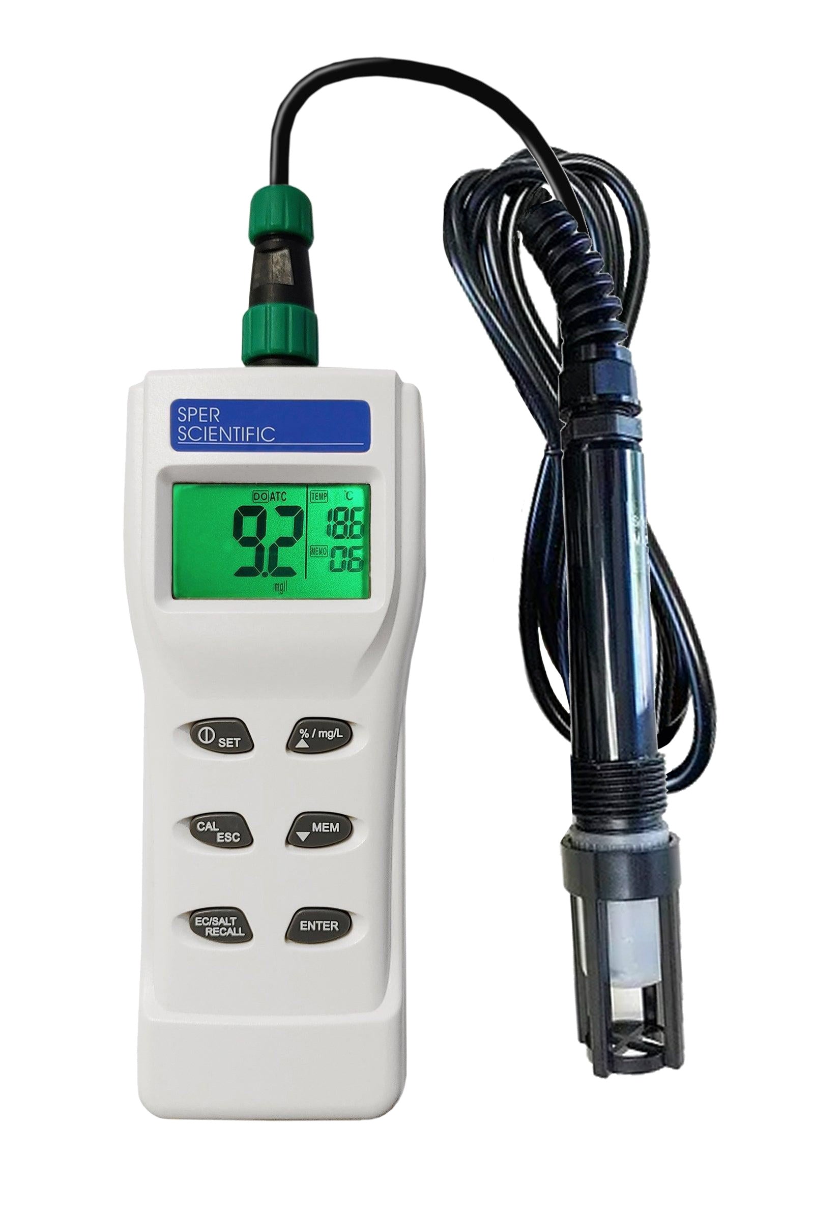 Professional Combination Water Meter Kit with pH Probe - Accurate pH Testing for Hydroponics, Aquariums & Swimming Pools