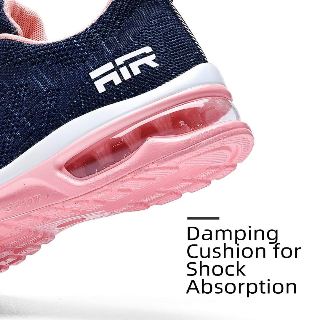 Women's Air Cushion Running Shoes - Lightweight Walking Sneakers for Gym, Workout & Sports | Comfortable Tennis Shoes for Women with Air Support - Perfect for Jogging, Training & Active Lifestyle