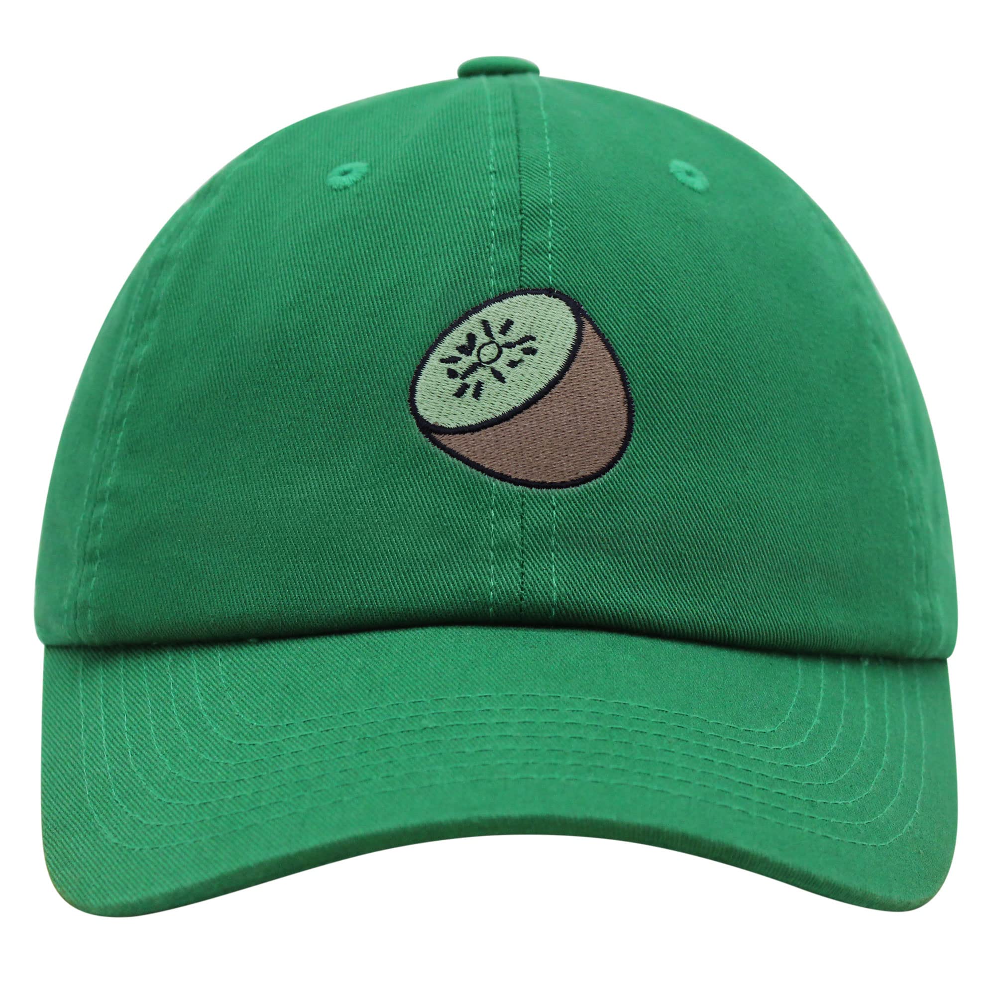 JPAK Kiwi Premium Dad Hat - Embroidered Baseball Cap with Fruit Design for Men & Women - Perfect for Outdoor Activities, Sports & Casual Wear