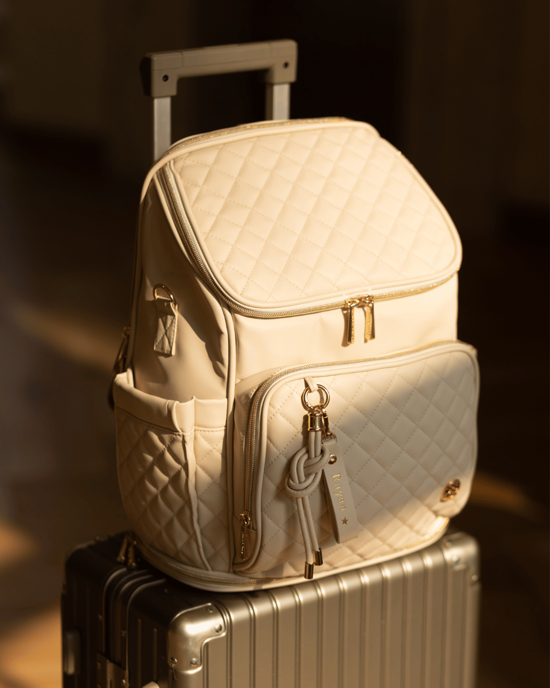 The City Trooper Ecru - Stylish and Durable Backpack for Urban Commuters, Travel & Everyday Use