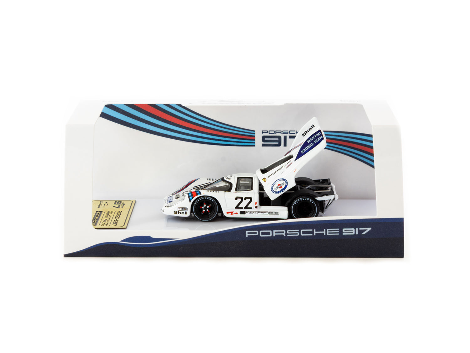 1/64 Scale Porsche 917 KH Diecast Model - 1971 24h Le Mans Winner #22 - Collectible Racing Car for Display & Gifts