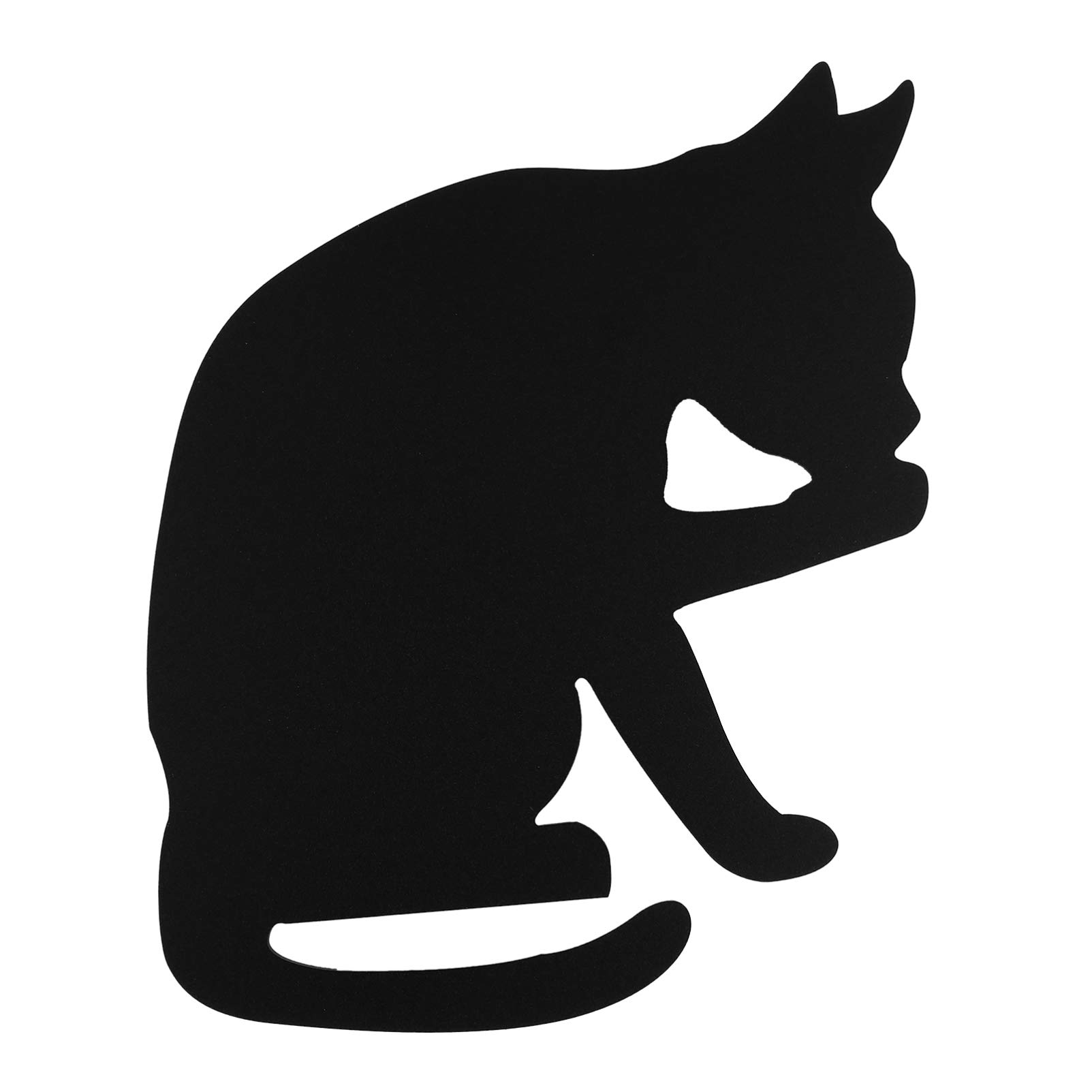 ULTNICE LED Neon Cat Silhouette Light - Voice Activated Night Light for Kids Room, Wall Decor for Bedroom, Bathroom, Living Room, Hallway & Kitchen - Perfect Night Light for Children's Bedtime, Party Decor & Home Ambiance Lighting