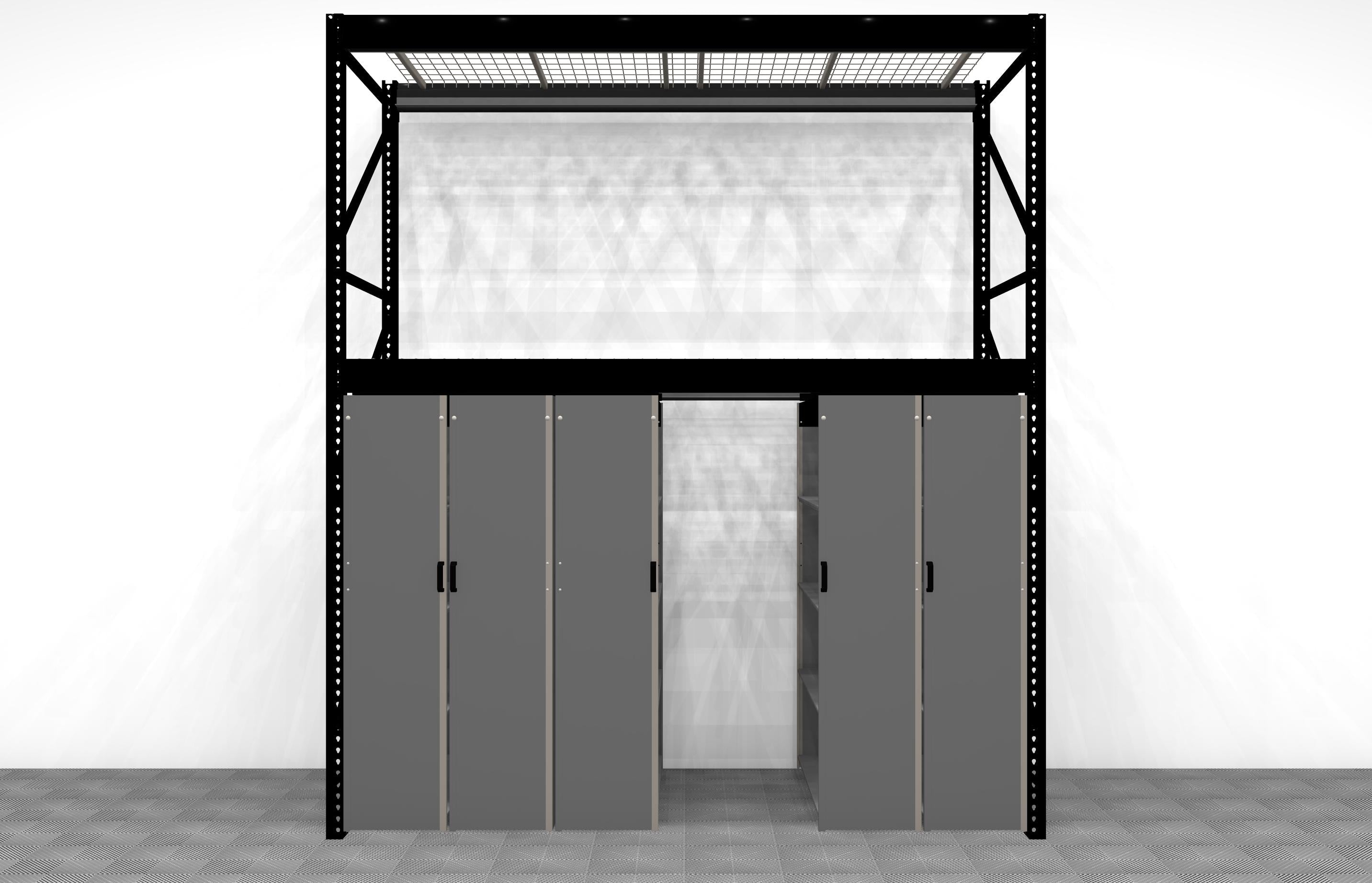 Levrack Heavy Duty Storage Shelving Units - Durable Metal Shelves for Garage, Warehouse & Home Organization