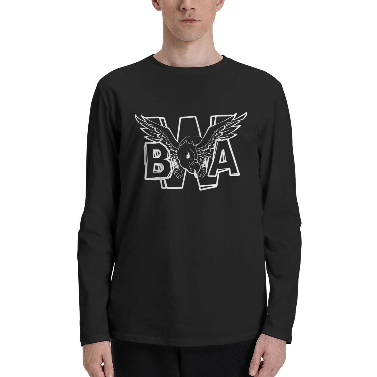 EariklYa Men's Long Sleeve T-Shirts - Casual Cotton Tee for Teens & Adults | Perfect for Everyday Wear, Street Style & Layering