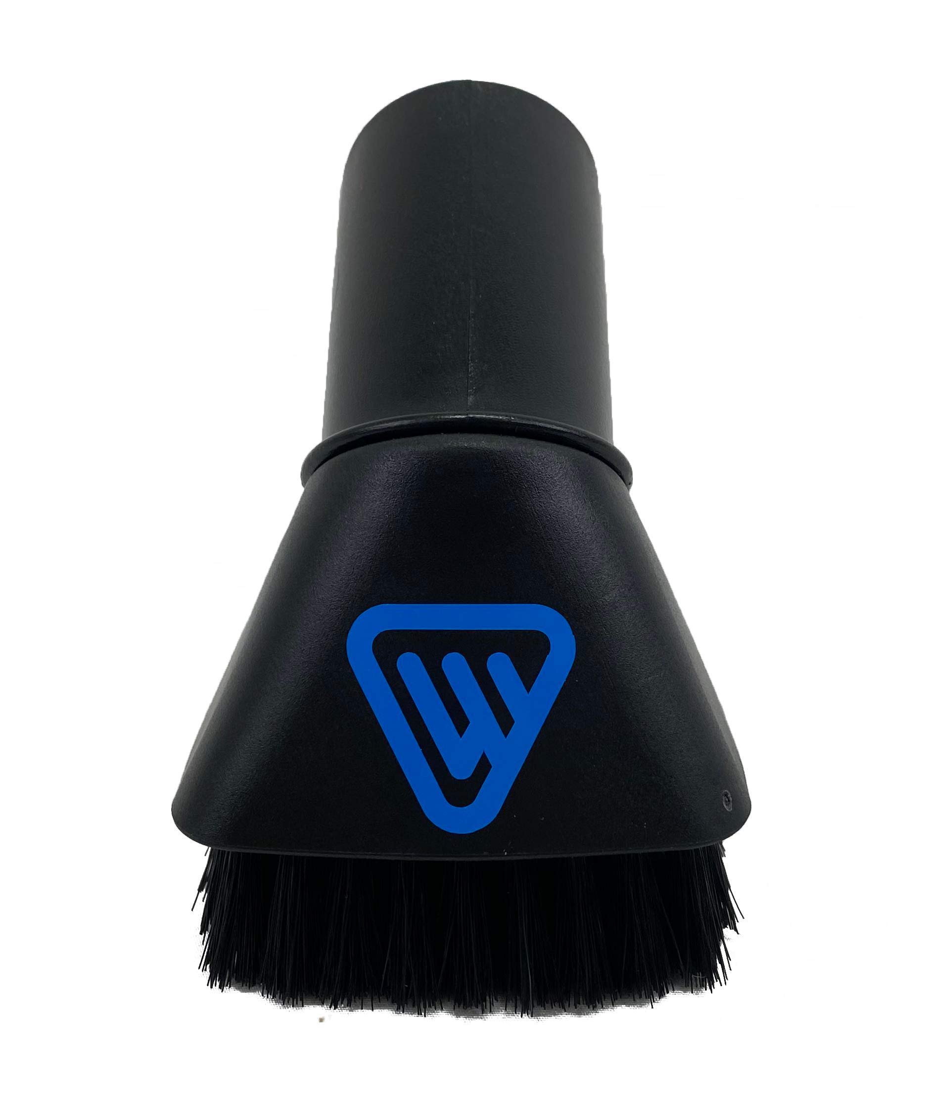 SP050 Vacuum Dust Brush Attachment - 1.25 inch (32mm) & 2.5 inch Dust Brush with 360° Rotatable Head for Home, Car, Furniture & Electronics Cleaning | Perfect for Hard-to-Reach Areas & Delicate Surfaces