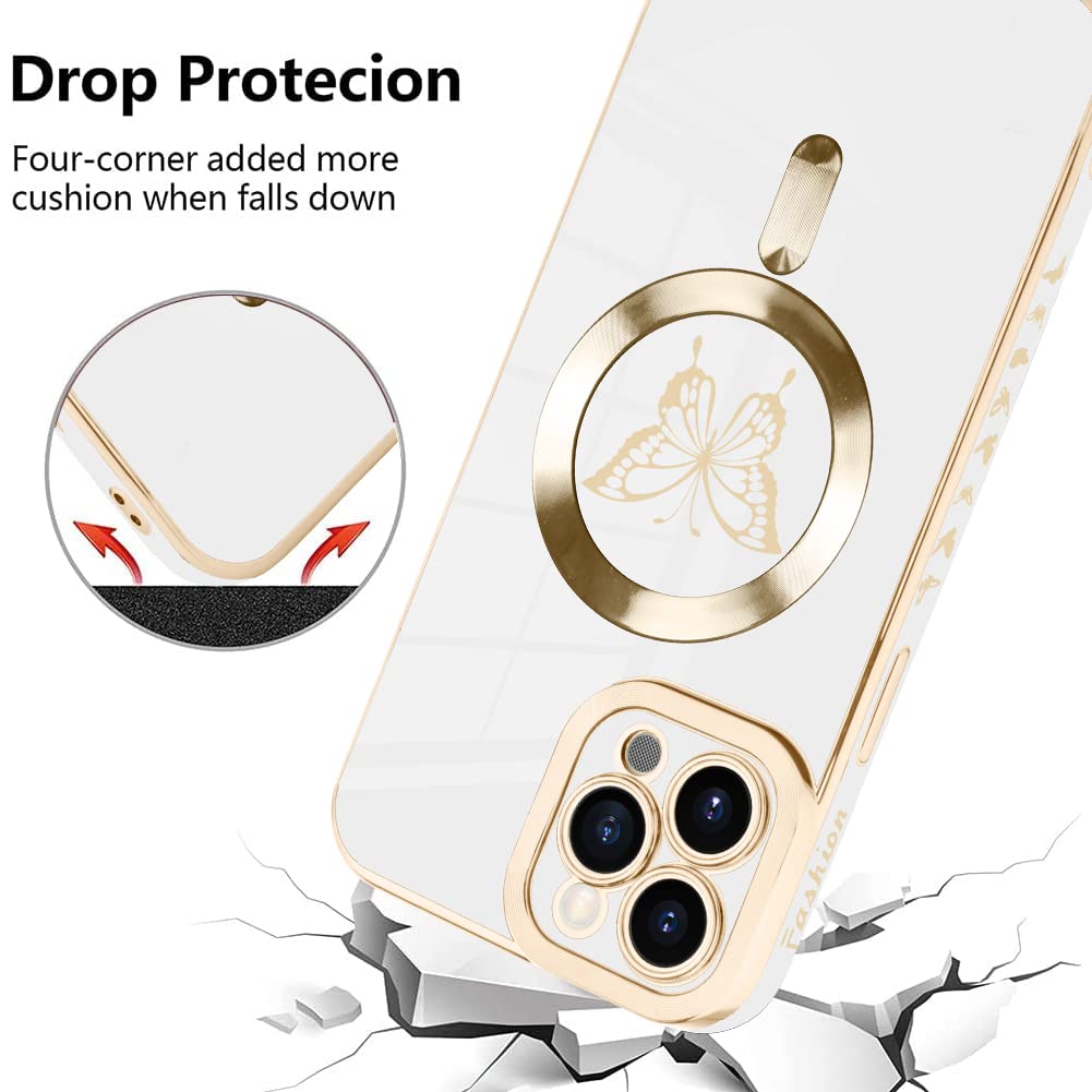 Fiyart Magnetic Case for iPhone 14 Pro Max (6.7