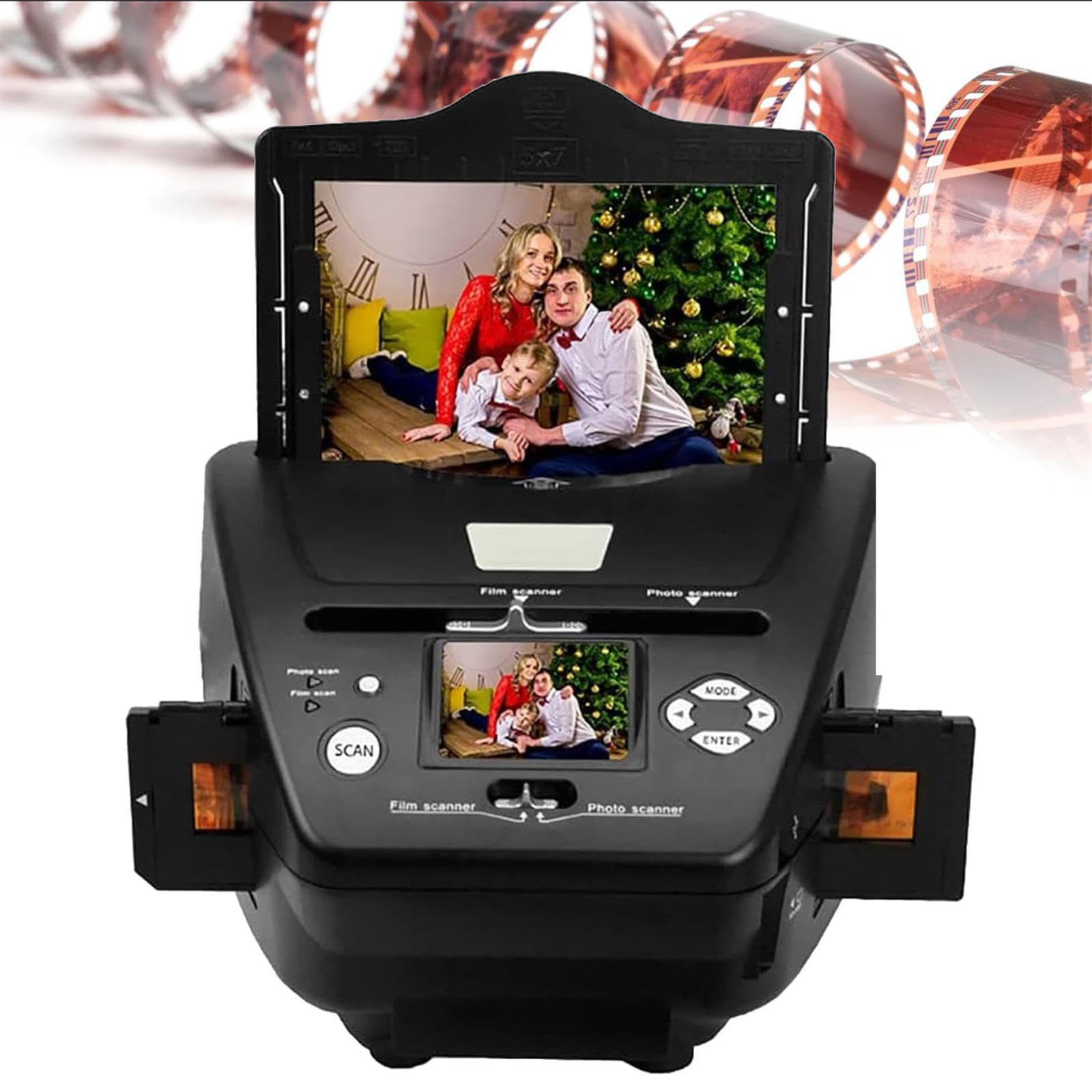 35mm Film Slide Scanner with 2.4