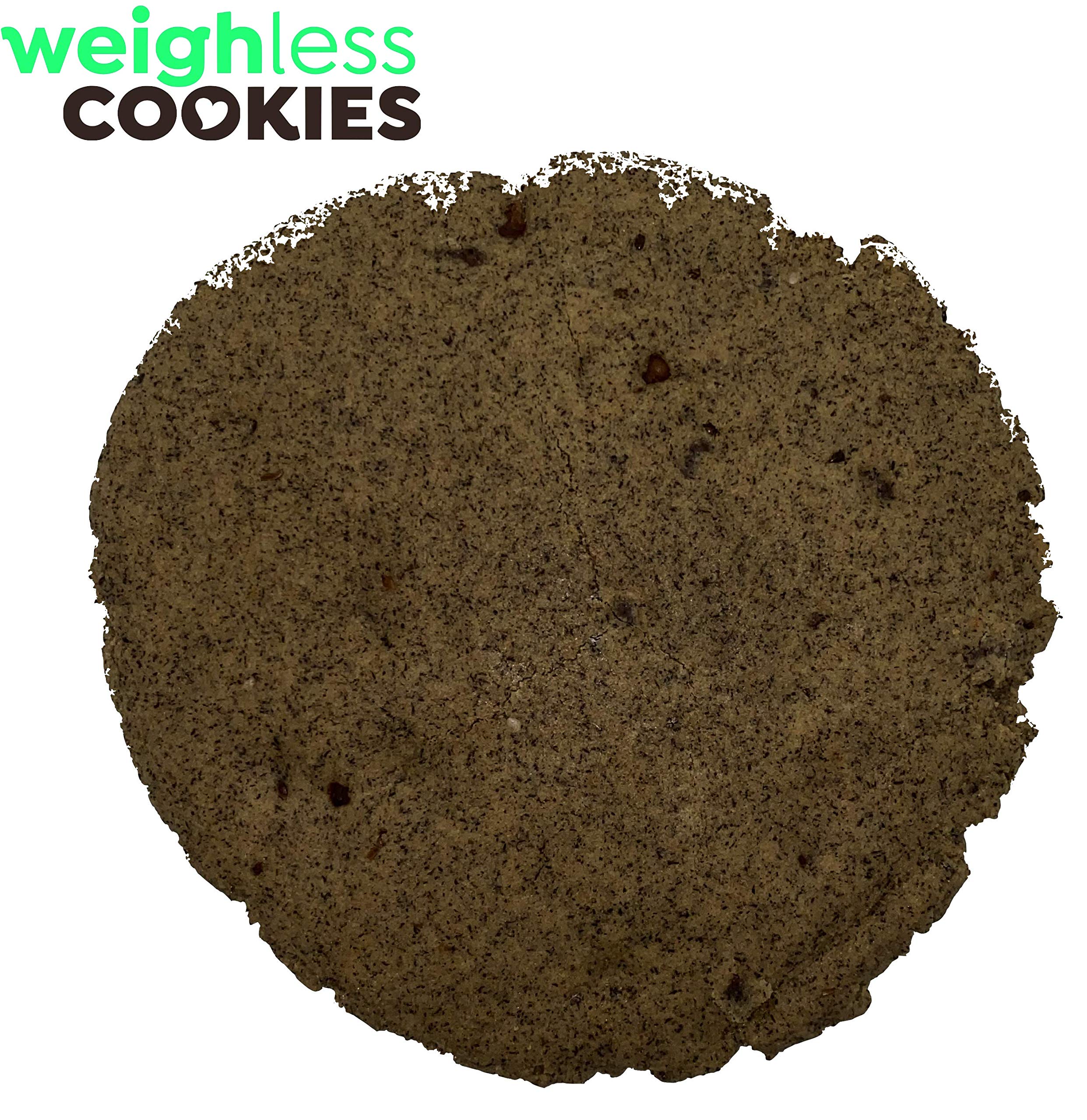 Weightless Large Cookies 6 Pack - Assorted Flavors Variety Case | Healthy Gluten-Free, Low Carb, Low Calorie Snacks for Keto Diet, Office Break, School Lunch & On-the-Go Treats