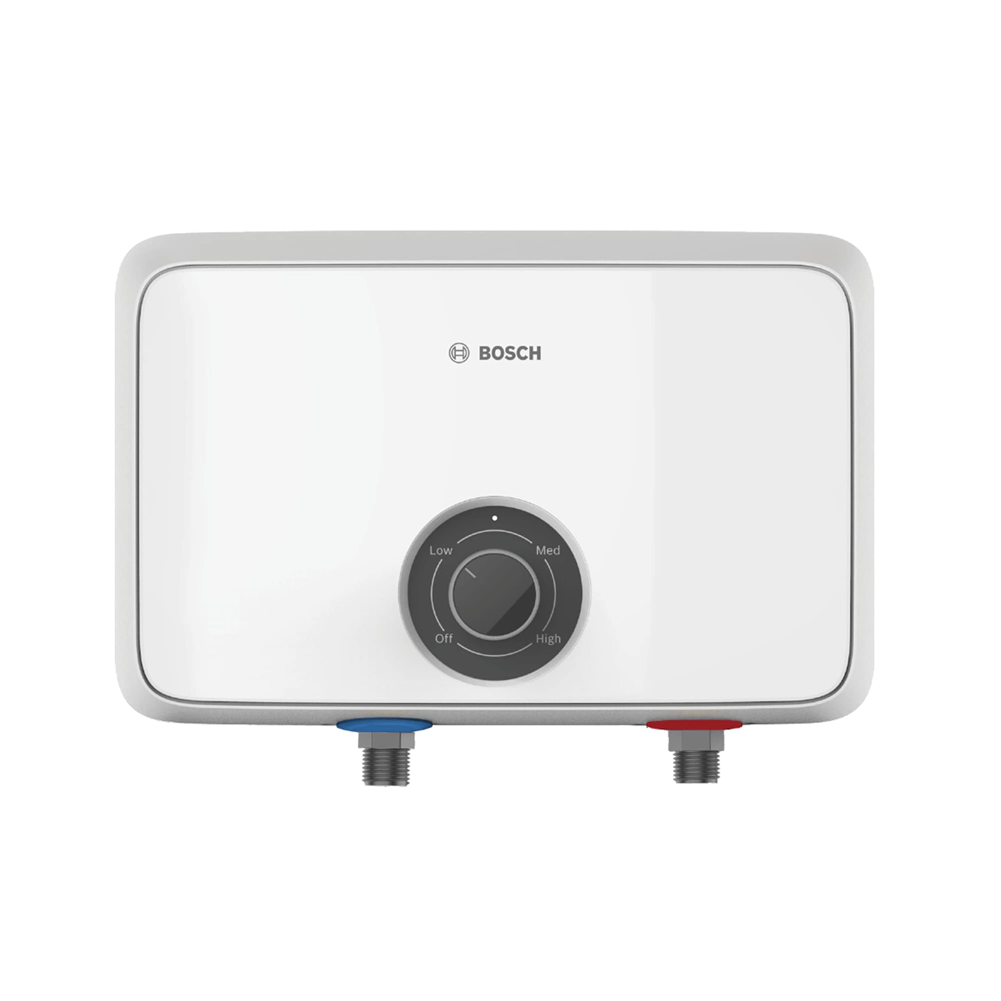Bosch Thermotechnology Tronic 4000 6.5kW Electric Tankless Water Heater - Instant Hot Water On Demand for Bathroom, Kitchen & RV - White