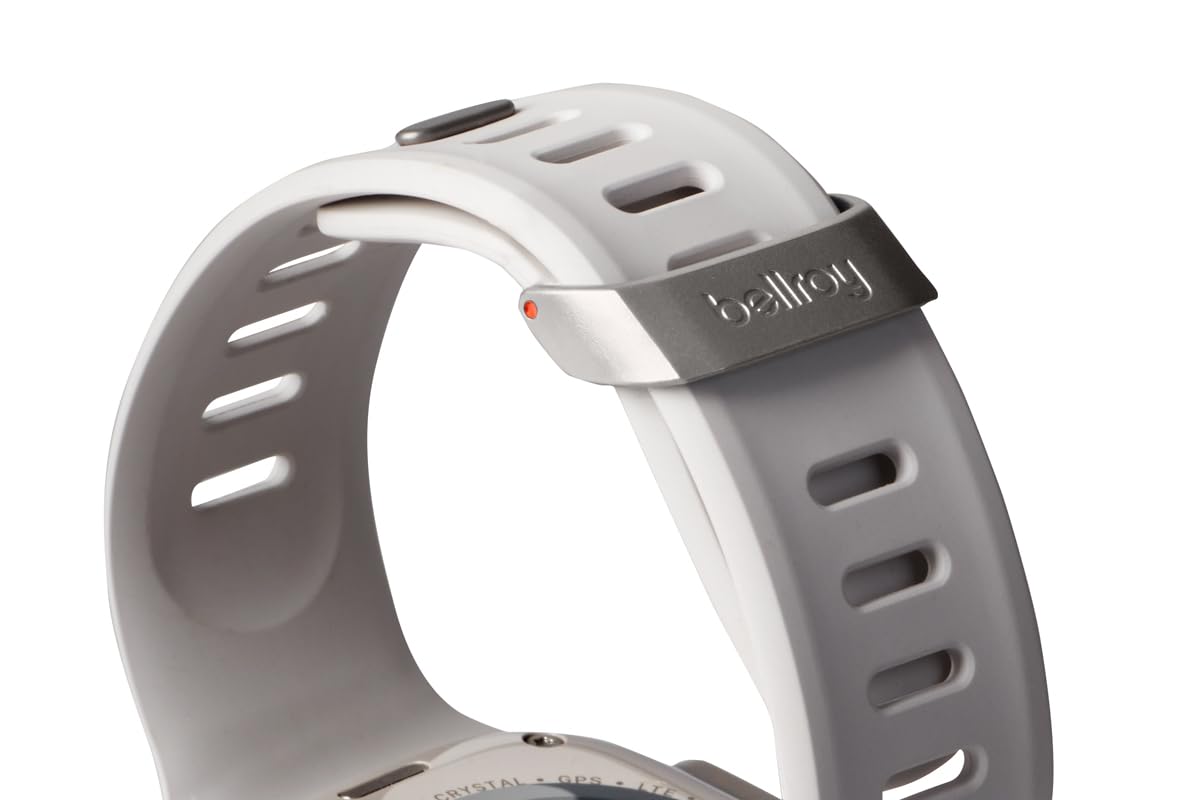 Bellroy Venture Watch Strap Large - Compatible with Apple Watch 42-49mm - Premium Leather Replacement Band - Chalk Color - Perfect for Outdoor Adventures & Everyday Wear