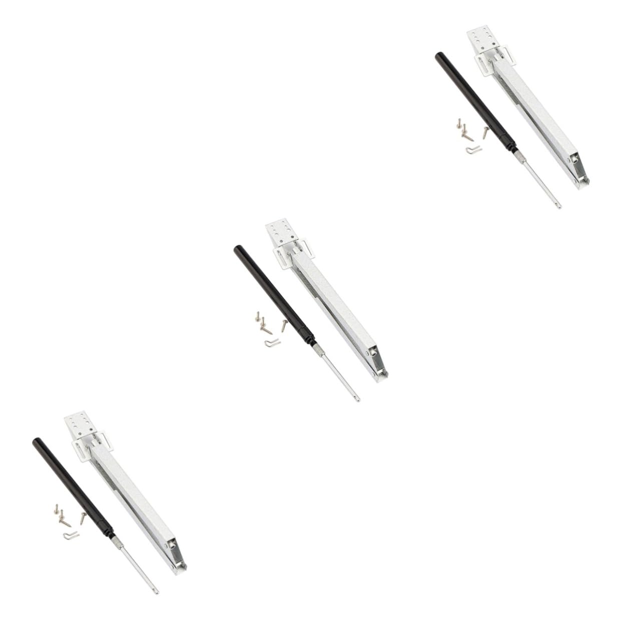 Milisten 3-Pack Solar Powered Automatic Greenhouse Vent Opener Kit - Tempered Glass Window Opener for Double Hung Windows | Energy Efficient Plant Ventilation System for Greenhouses, Sheds & Garden Houses