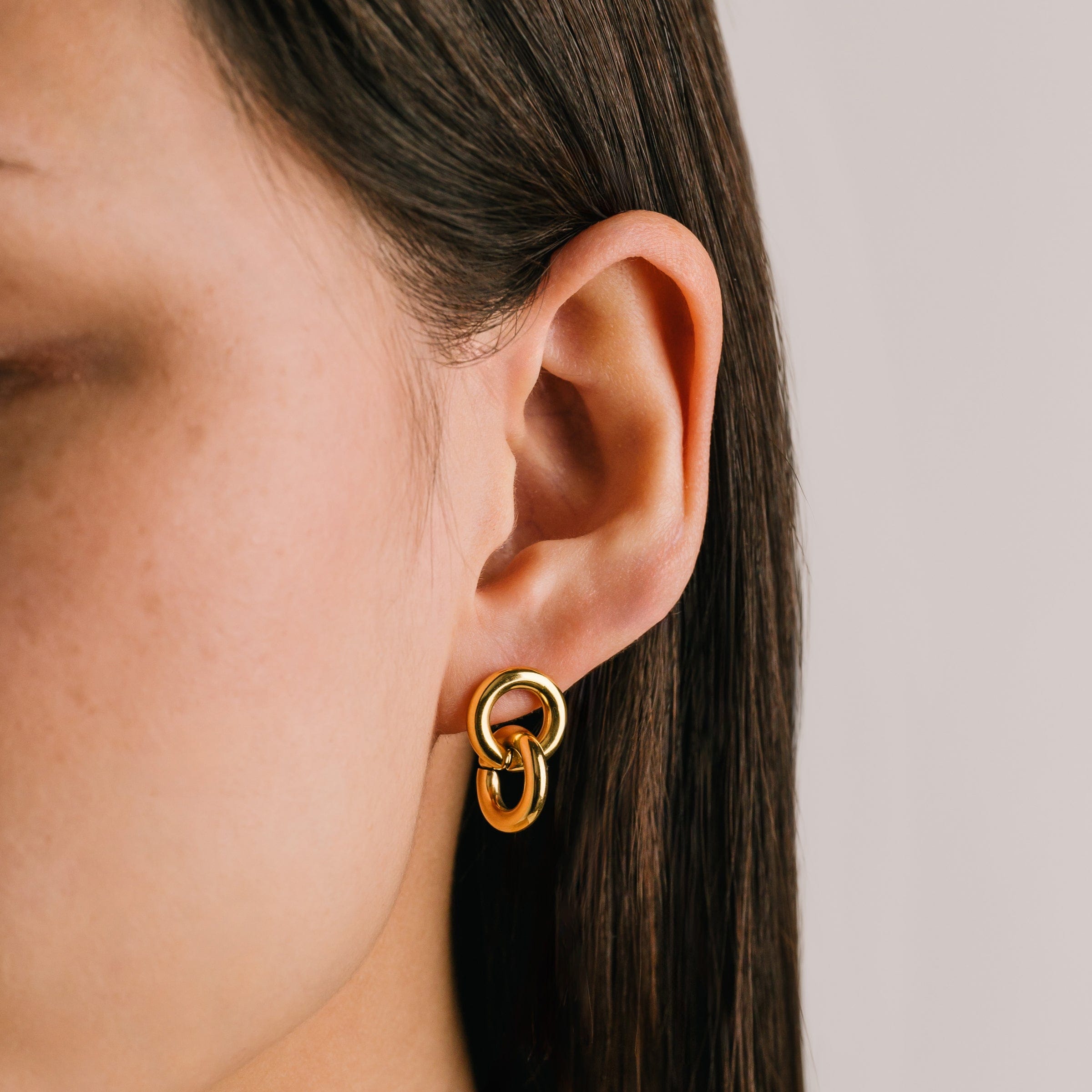 Linx Drop Earrings for Women - Elegant Dangle Earrings with Crystal Accents | Perfect for Parties, Weddings & Everyday Wear