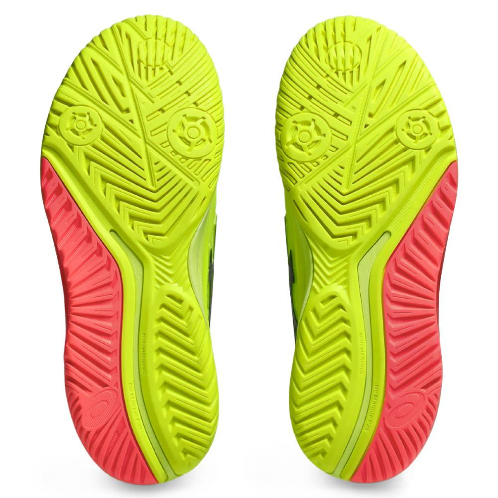 ASICS Gel Resolution 9 Paris Edition Women's Tennis Shoes - Safety Yellow/Black | High-Performance Court Shoes for Women | Perfect for Tennis, Pickleball & Indoor Court Sports