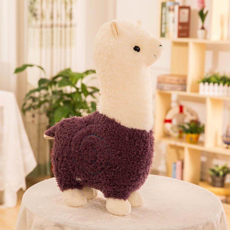 Soft and Cute Alpaca Llama Plush Toy - Kawaii Stuffed Animal for Kids, Girls, Boys - Perfect for Cuddling, Gifts, and Room Decor