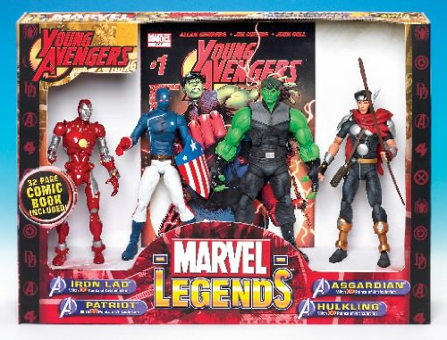 Marvel Legends Young Avengers Action Figure Gift Pack - Collectible Superhero Toys for Kids & Adults | Perfect for Birthday Gifts, Display Collections & Marvel Fans