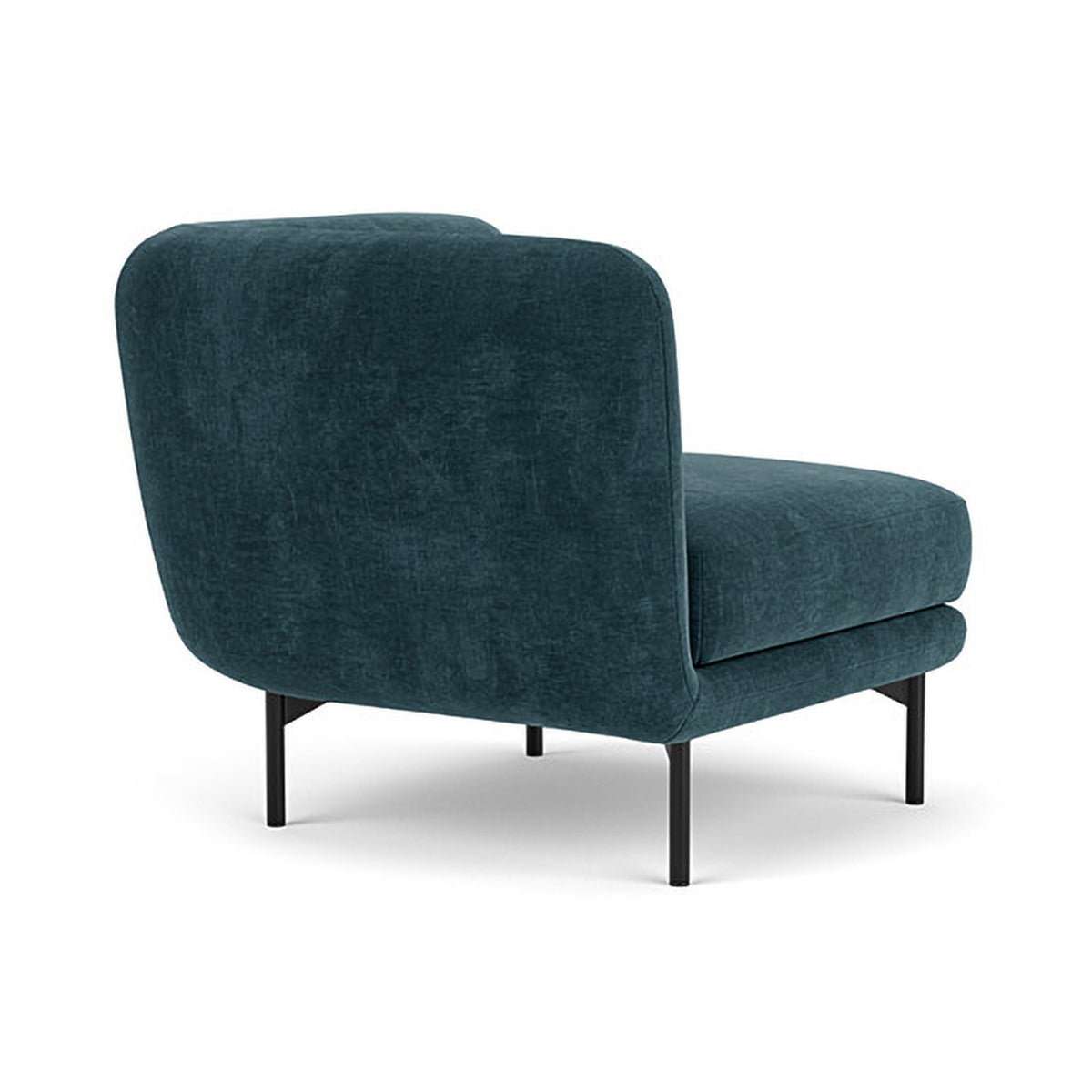 Alfred Fabric Modular Sofa - Left 1 Seater Sectional Couch for Living Room, Lounge & Small Spaces | Modern Comfortable Furniture for Apartments & Home Decor