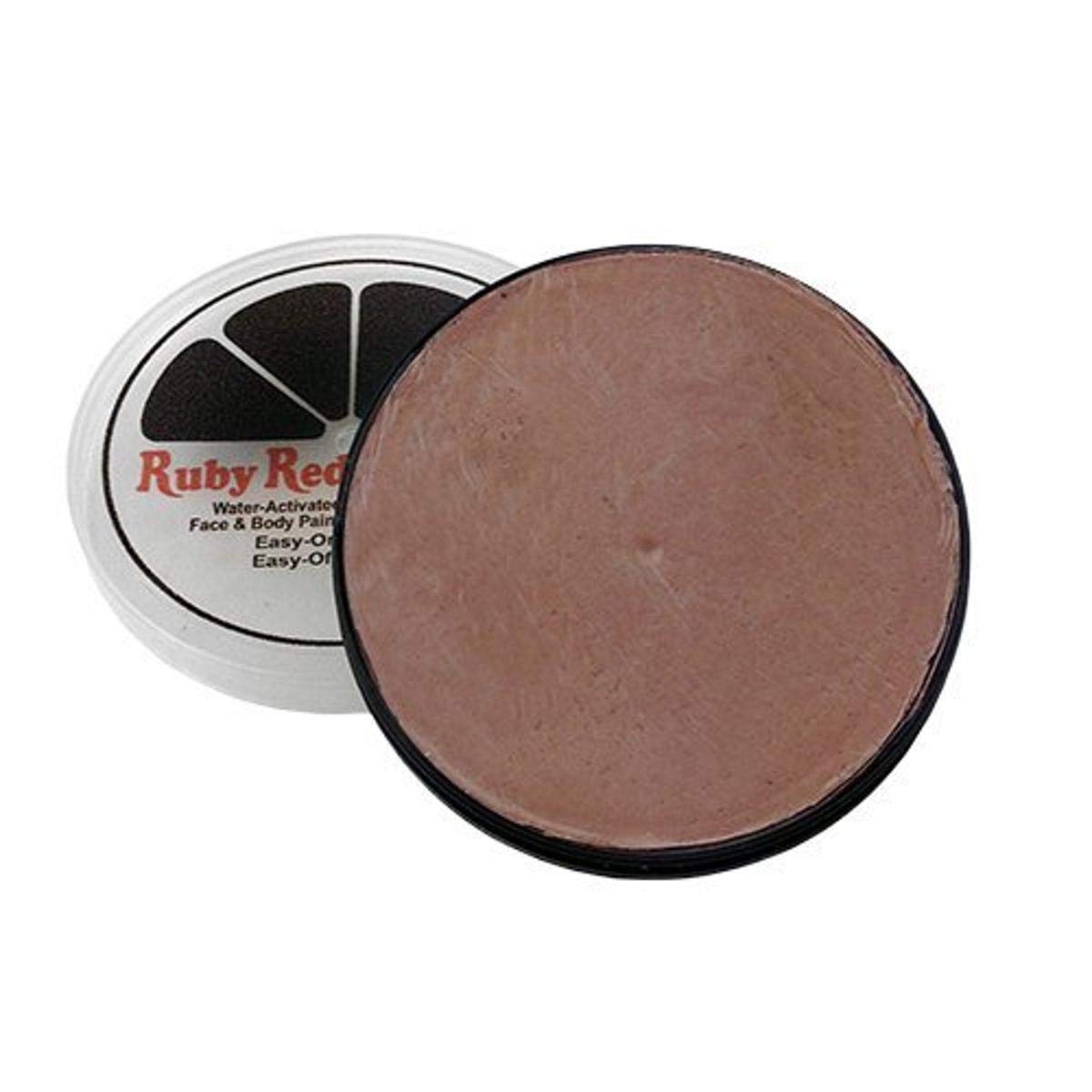 Ruby Red Professional Face Paint - 18ml Light Beige | Water-Based, Non-Toxic Makeup for Halloween, Cosplay & Theater | Safe for Kids & Adults
