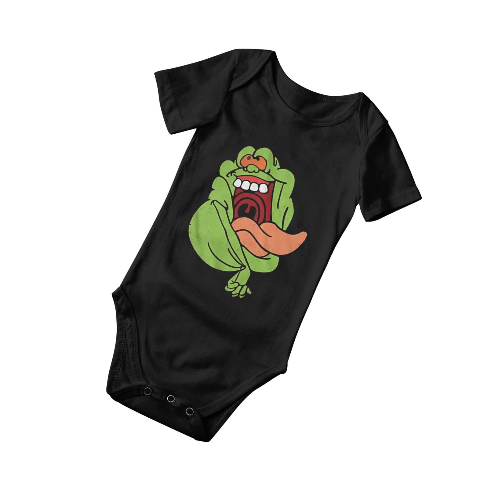 Ghostbusters Baby Onesie - Newborn Romper Unisex Short-Sleeve Bodysuit | 3D Printed Cotton Jumpsuit | Soft & Cute Outfit for 6-Month-Old Baby Girls & Boys | Perfect for Halloween, Cosplay & Everyday Wear