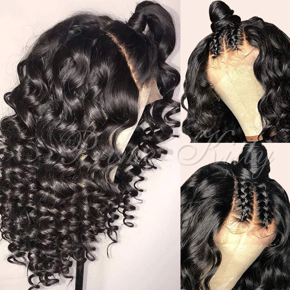 9A Brazilian Virgin Human Hair Wigs for Black Women - Glueless Lace Front Wig with Baby Hair, Pre-Plucked Body Wave, 130% Density (12 Inch) | Perfect for Daily Wear, Parties & Special Occasions