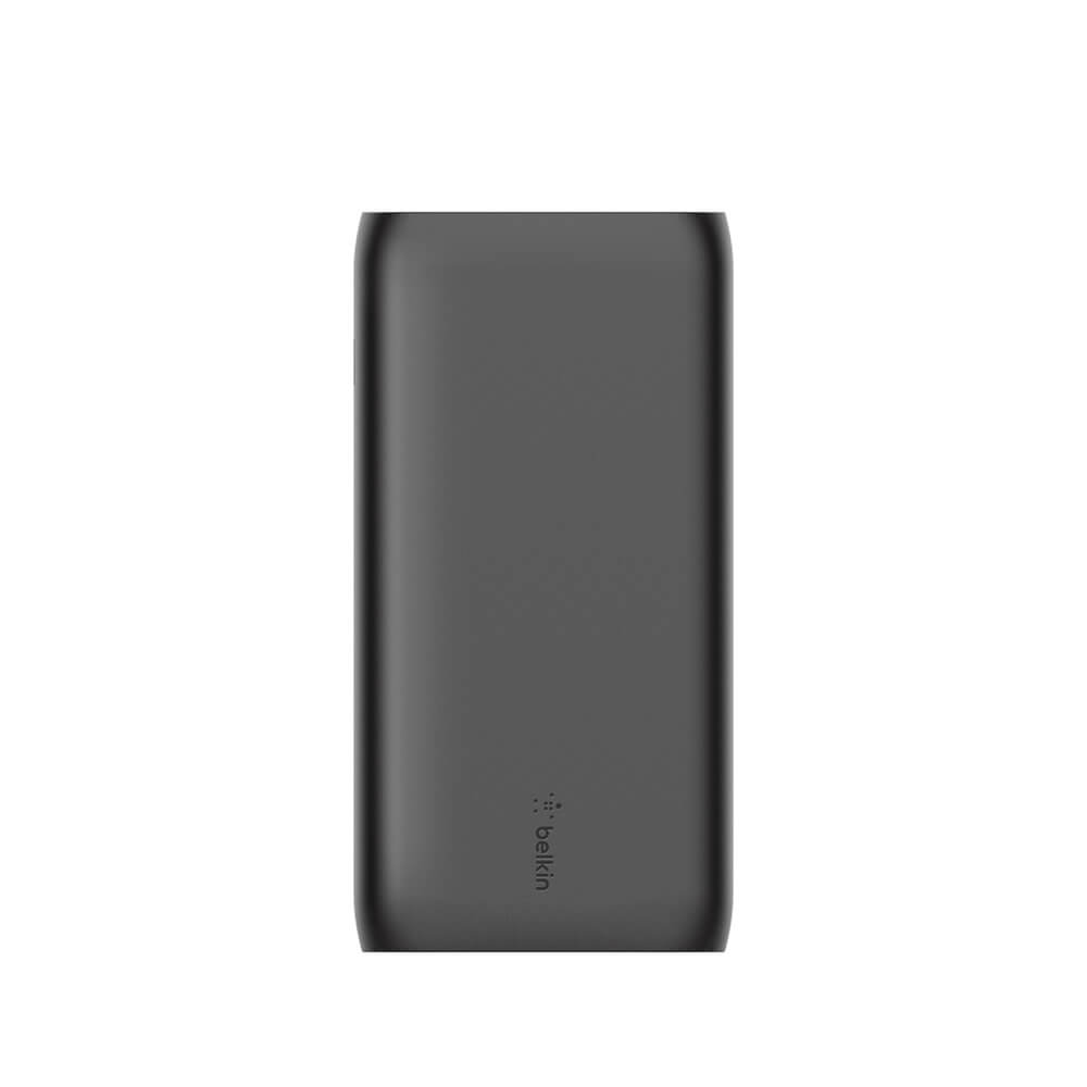 Belkin Pocket Power 20000mAh Portable Charger - 15W Fast Charging Power Bank (Black) | Perfect for Travel, Camping & Emergency Phone Charging