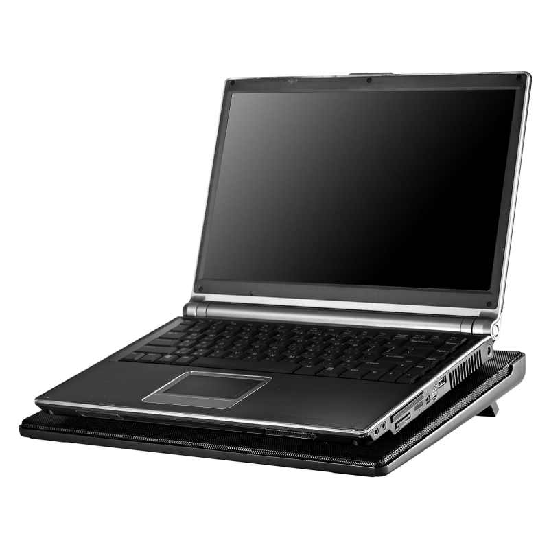 Cooler Master R9 NBC 300L GP CM Notepal i300 Black 16cm Blue LED Laptop Cooling Pad - Perfect for Gaming, Office Work & Overheating Prevention