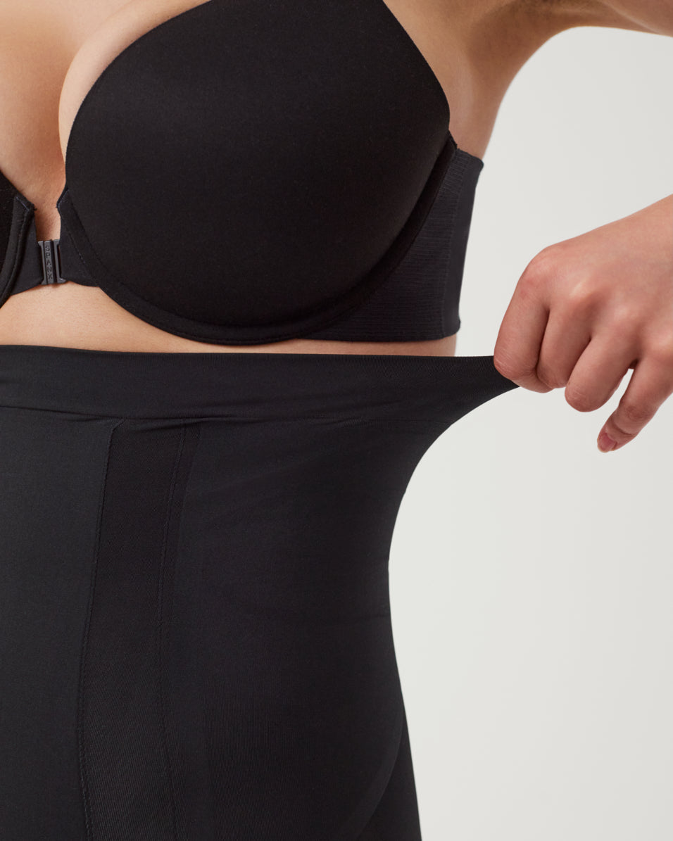 SPANX Sculpt™ OnCore High Waisted Mid Thigh Shorts - Shapewear for Women, Tummy Control & Thigh Slimming - Perfect for Dresses, Skirts & Everyday Wear