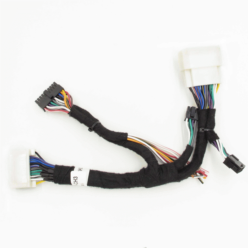 AXDSPH CH3 Amplifier Add-On Line Output Converter T-Harness for 2011-2020 Chrysler Dodge Vehicles - Perfect for Car Audio System Upgrades & Aftermarket Installations