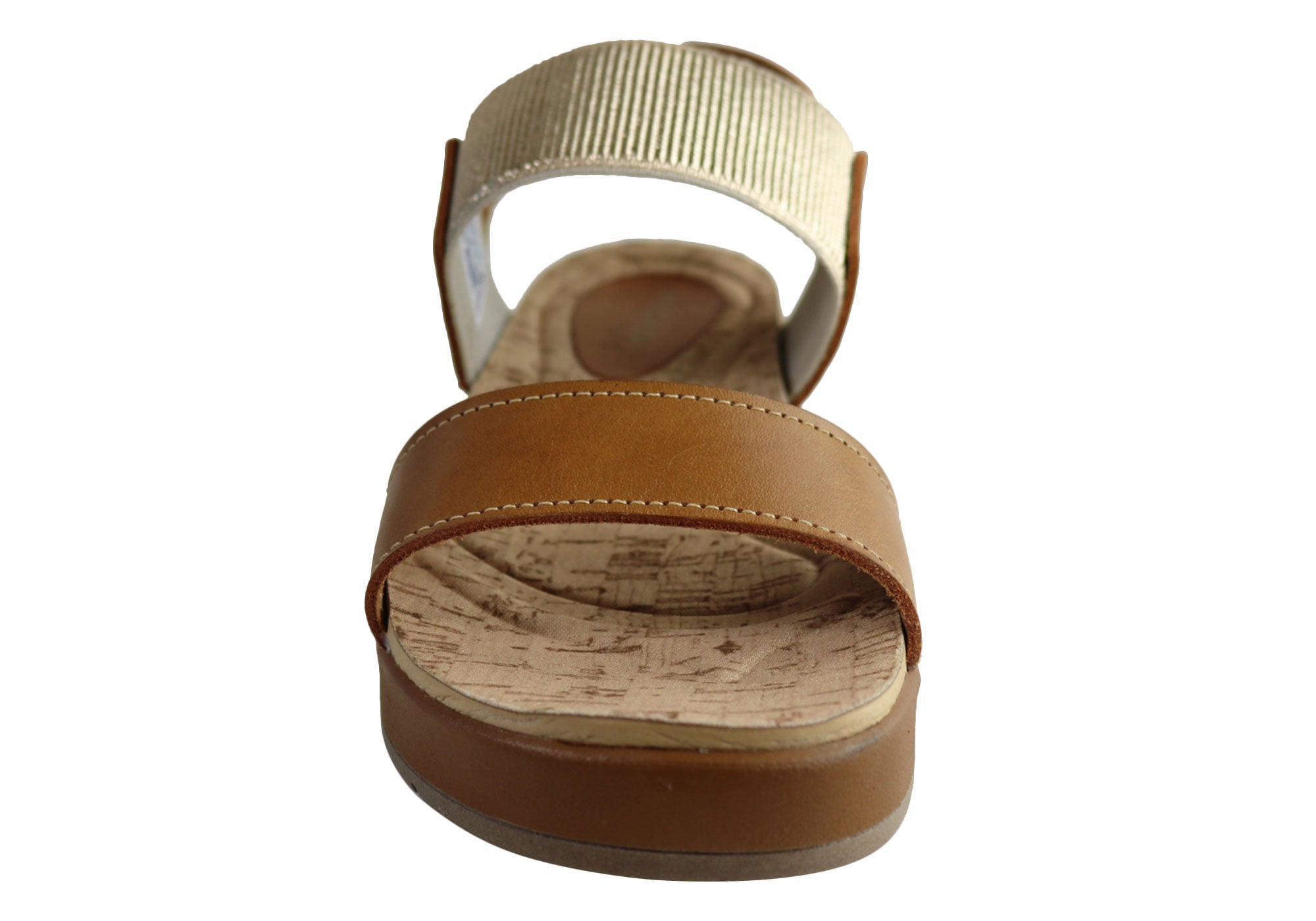 Pegada Rosie Women's Comfort Cushioned Leather Sandals - Handmade in Brazil - Perfect for Beach, Vacation & Summer Outfits