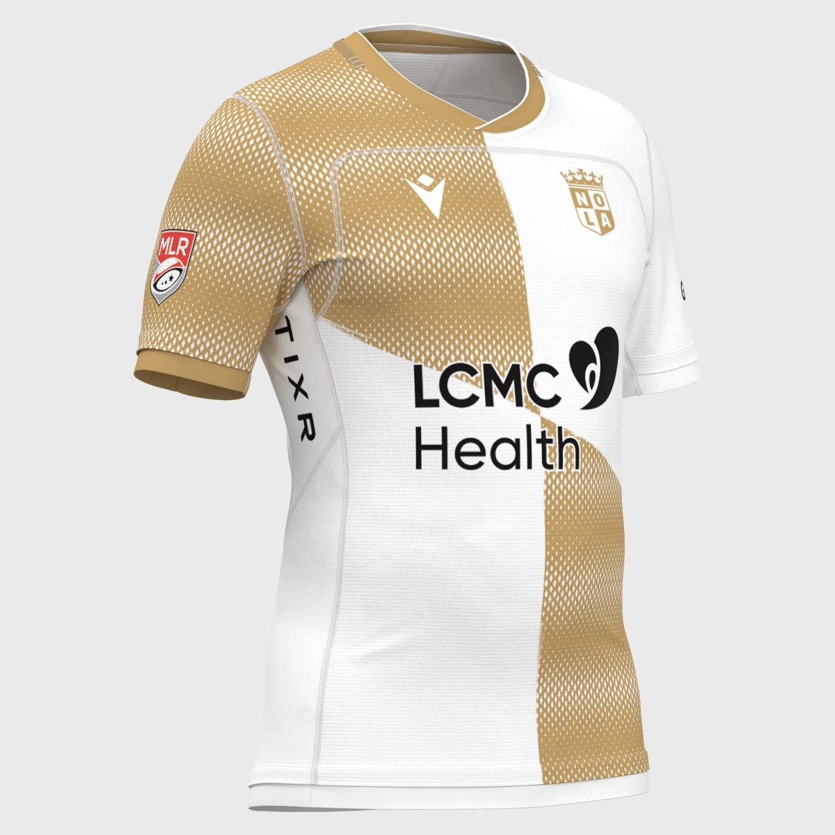 NOLA Gold MLR Macron Home Replica Rugby Jersey 2025 - Official Team Apparel for Fans & Supporters | Perfect for Match Days & Rugby Events