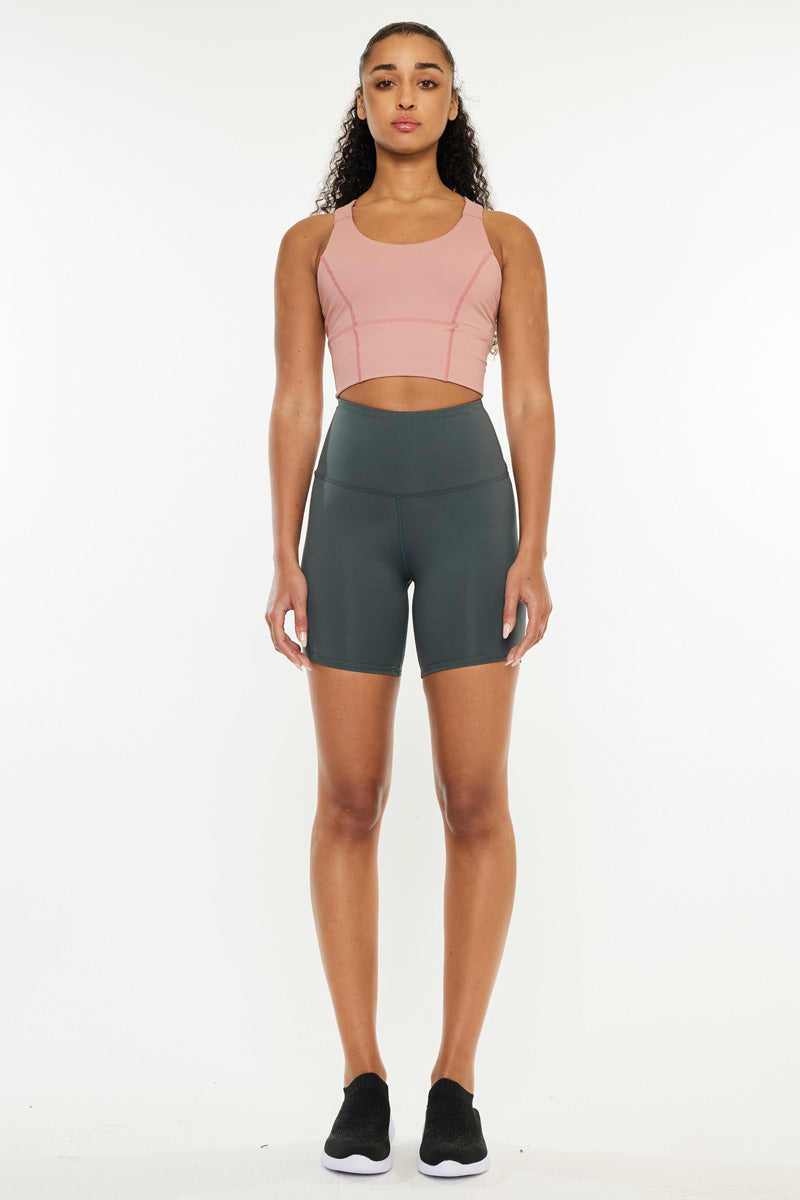 Saturn High Rise Active Shorts for Women - Comfortable Workout & Yoga Shorts - Perfect for Running, Gym & Lounge Wear