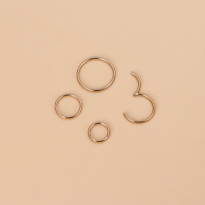20G Simple Septum Ring Lip Piercing Jewelry - Hypoallergenic Surgical Steel Body Jewelry for Nose & Lip Piercings | Perfect for Everyday Wear, Parties & Self-Expression