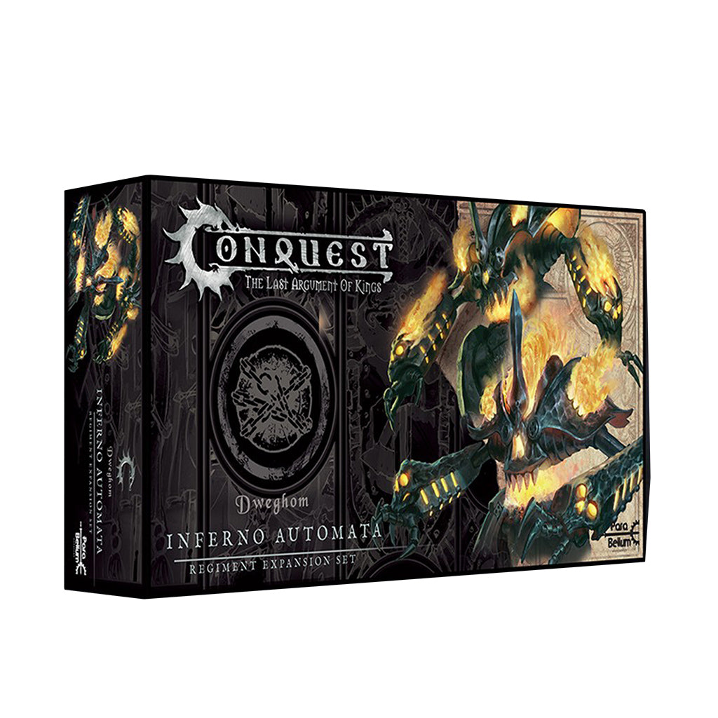 Dweghom: Inferno Automata - High-Quality Collectible Miniature for Tabletop RPG & Wargaming Scenes