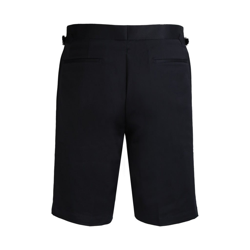 Henry Cotton Stretch Side Adjustable Shorts for Men - Navy Blue | Comfortable Casual Wear for Summer, Gym & Outdoor Activities