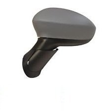 2005 Left Electric Rearview Mirror with Primer - Replacement Car Mirror for Improved Visibility & Safety - Perfect for Sedans, SUVs & Trucks