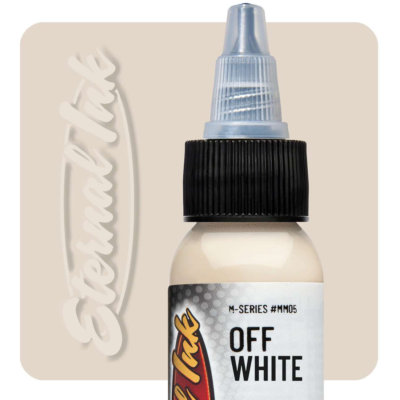 Eternal M Series Off White Ink - Premium Quality for Printing, Crafting & DIY Projects - Perfect for Art, Scrapbooking & Home Decor
