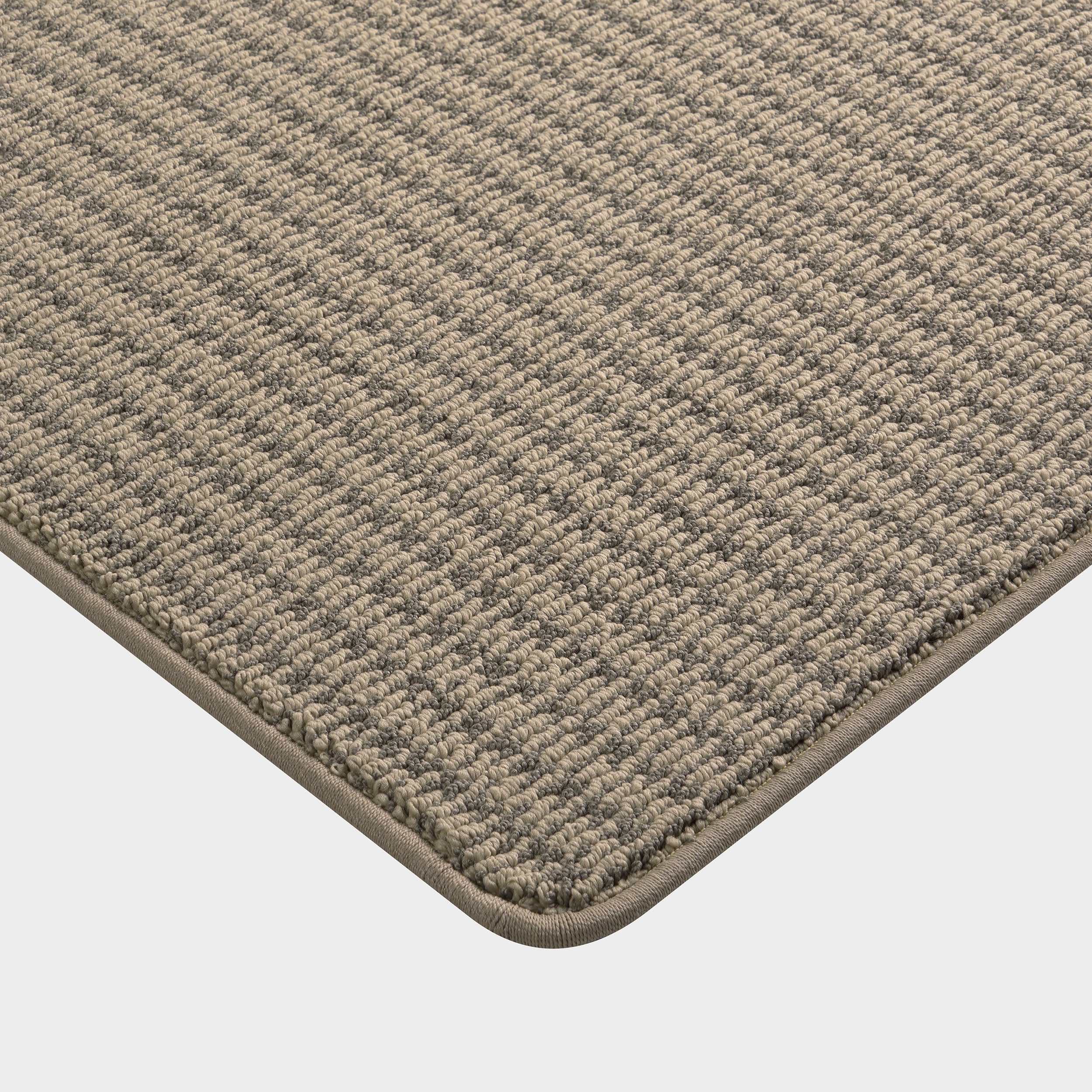 Brant Looped Custom Rug - Handmade Brown Area Rug for Living Room, Bedroom & Home Decor | Soft & Durable Floor Carpet