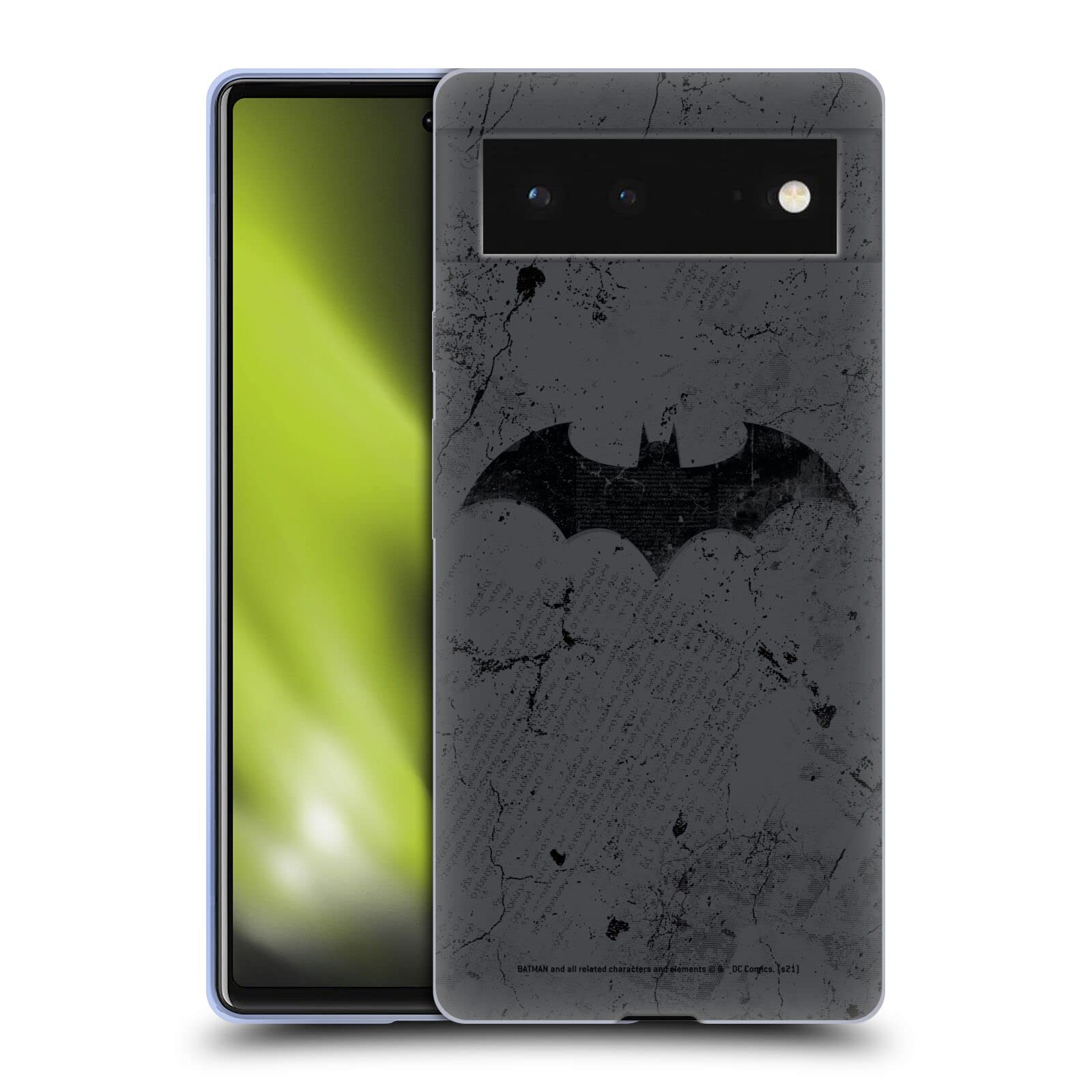 Batman DC Comics Gel Case for Google Pixel 6 - Stylish Protection for Superhero Fans