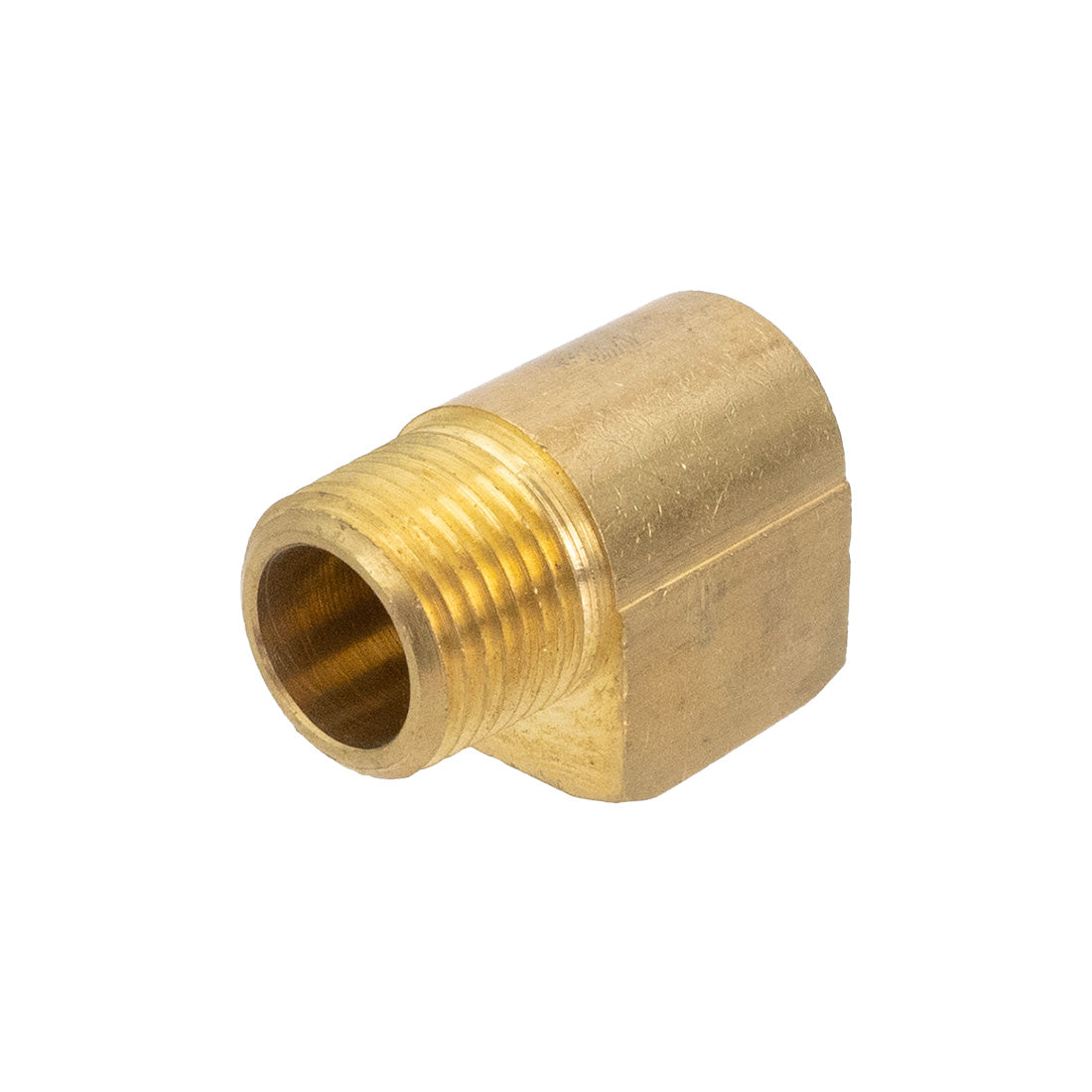 XERO 1/2 Inch 90° Elbow Street Fitting - Brass Plumbing Connector for Water Supply Lines, Pipes & DIY Home Improvement Projects